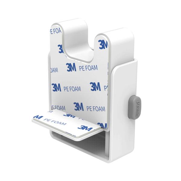 Heat Resistant Plastic White Adhesive Baby Safety Lock For Home Oven Guard