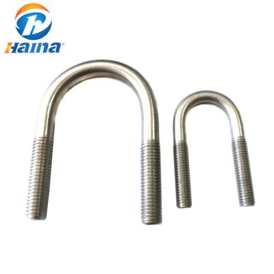 316L Square U DIN3570 A2 -70 Stainless steel U Bolts With hex Nut