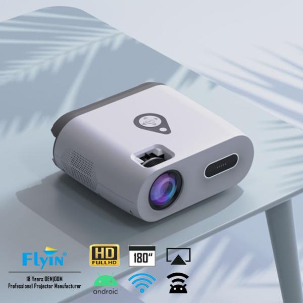Mini Multimedia Micro Wifi Projector portátil Android 9,0 4K Wifi HD LLENO