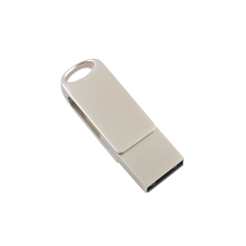 Windows совместимый металлический USB-флеш диск типа C с быстрой передачей данных и полной памятью