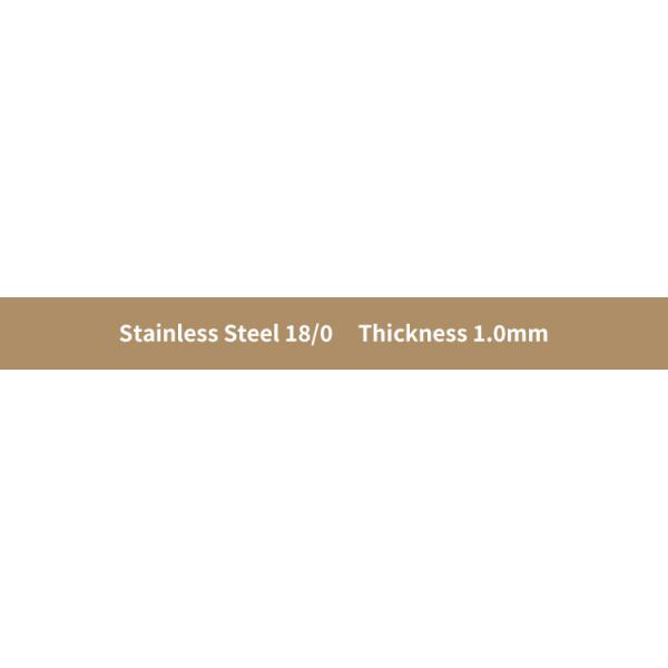 1.0mm / 1.5mm / 2.5mm Thickness Stainless Steel Kitchen Utensils for Everyday Cooking