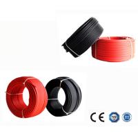 Câble solaire monocœur résistant aux UV 10mm2, ignifuge 1800V PV DC
