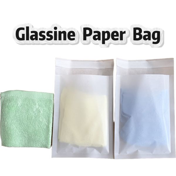 Heavy-Duty Glassine Paper Bag 80gsm – Reinforced, Open Top,
Square Bottom for Bulk Items