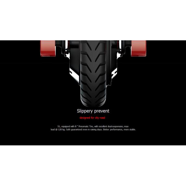 8 Inch Foldable Mini Electric Scooter , Small Fold Up Electric Scooter 24V 350W