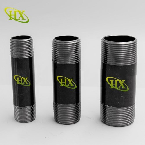 DIN2982 Black Carbon steel seamless pipe nipple 