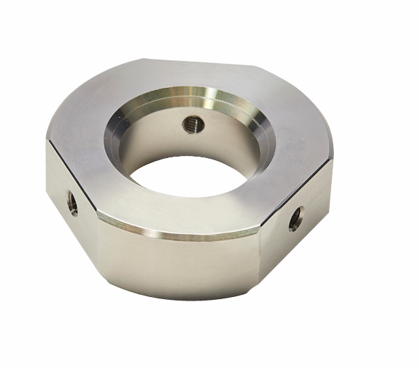 Допуск частей 0.01mm CNC воротника латунной нержавеющей стали двухкусочный зажимая подвергая механической обработке