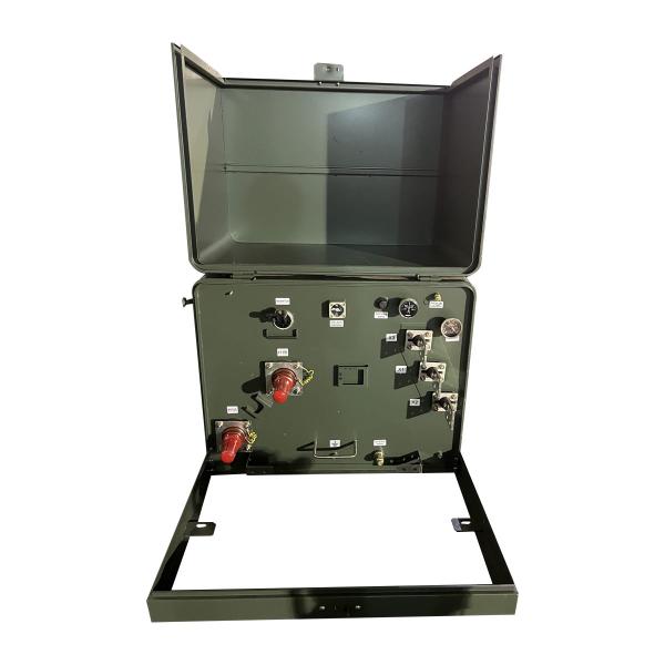 167kva 1 fase Pad Mount Transformer Óleo imerso 12,4kv Exterior