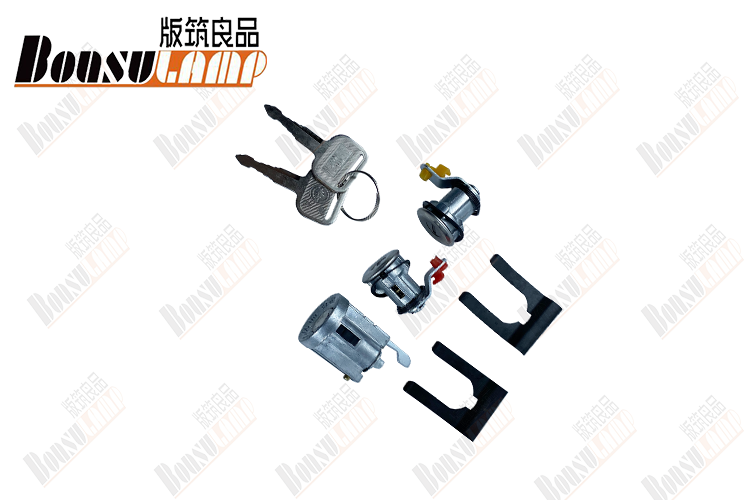 Замок NHR NKR 100P 4JB1 8-94332441-0 8943324410 ключа цилиндра машинных частей ISUZU установленный