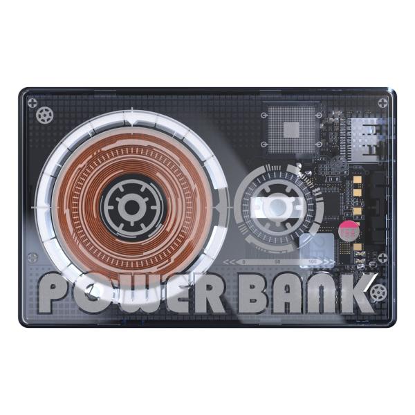 Мини магнитный беспроводный банковский зарядный аппарат Прозрачный 5000 мах 10000 мах