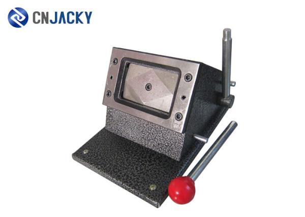 Heavy Duty Manual Punching Card Machine , Handheld PVC Card Cutter Machine