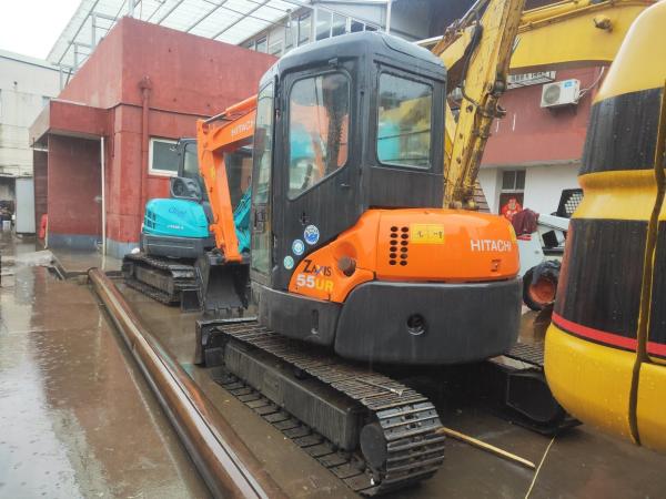                  Japan Used Most Popular 2018 Hitachi Mini Excavator Zx55UR, Secondhand 5.5 Ton Track Digger Hitachi Zx55 on Sale, Zx60, Zx70 on Promotion             