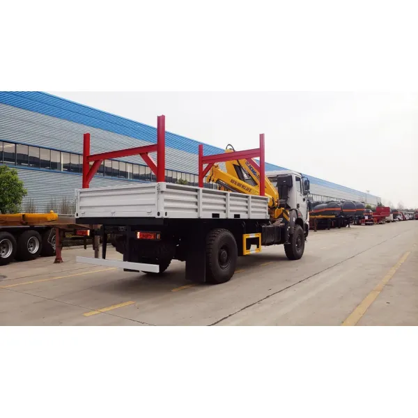 Dongfeng 8-12t Heavy Duty Truck Mounted Crane With Straight Arm