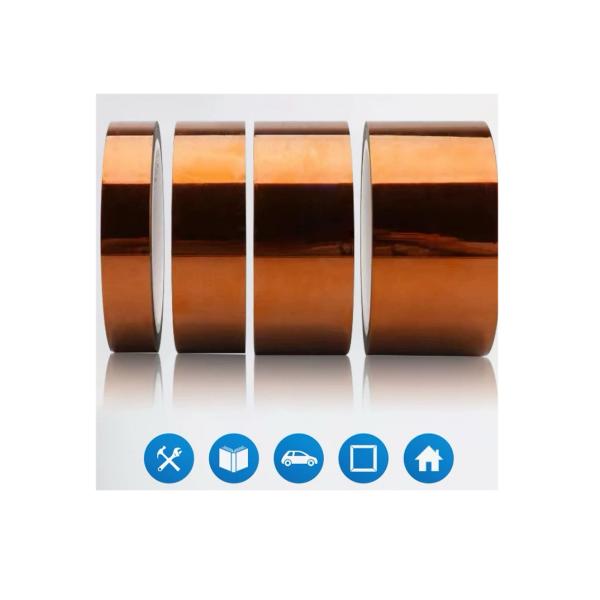 Амбер 3M низкостатическая полиамидная пленка 7419 для высокой температуры и химического маскирования