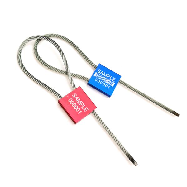US-CC351 High Security Cable Seals Aluminium Alloy 3.5mm For Trucks