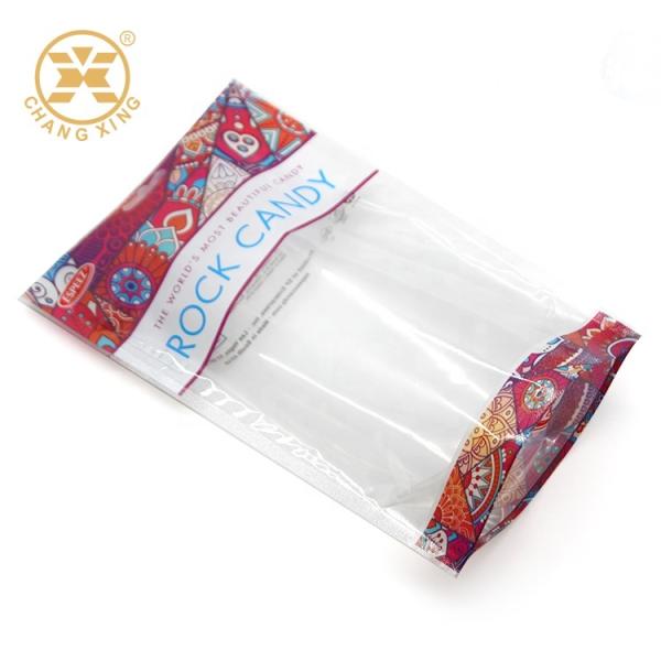 Bolsas de embalaje de dulces de grado alimenticio con impresión digital de bajo MOQ, con logotipo personalizado, cierre de cremallera y soporte