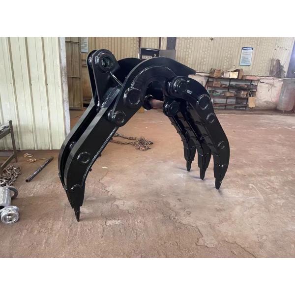 CE Antiwear Mechanical Grab For Excavator ,  Jcb Liebherr Scrap Metal Grab