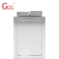 Single-Person Stainless Steel Handwashing Sink Easy Cleaning