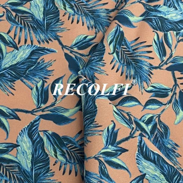 Sustainable Activewear Warp Knit Fabric Sublimation Printing Workout Yoga Wear