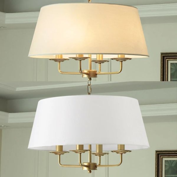 American Retro green fabric Pendant Lights Vintage Rustic Lamp (WH-VP-311)