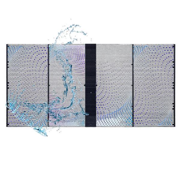 P3.9-7.8 Outdoor Transparent LED Display HD Waterproof For Commercial Center