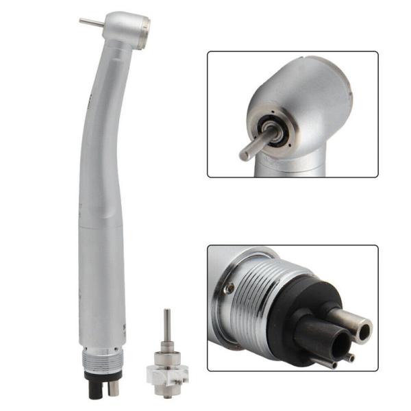 T3 Racer Type Button Dental Turbine Handpiece With Ceramic Bearing