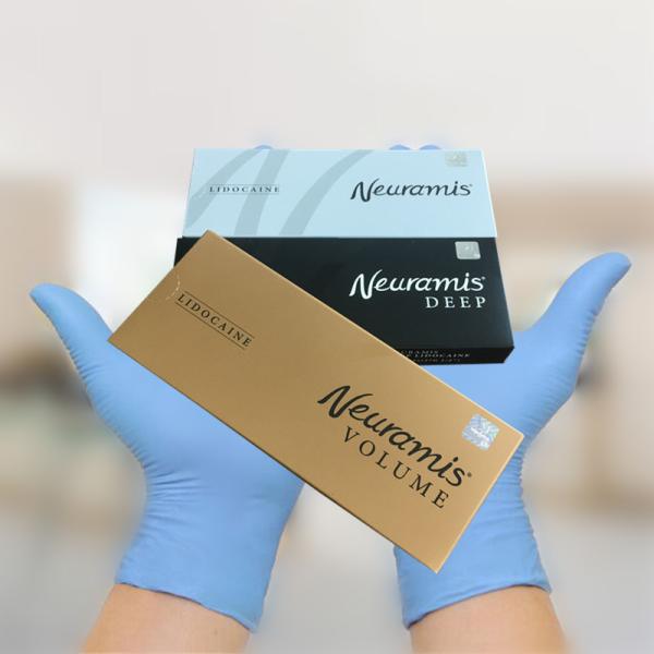 Neuramis Инъекционный поверхностный к глубокому скрещенный дермальный наполнитель - 6-12 месяцев