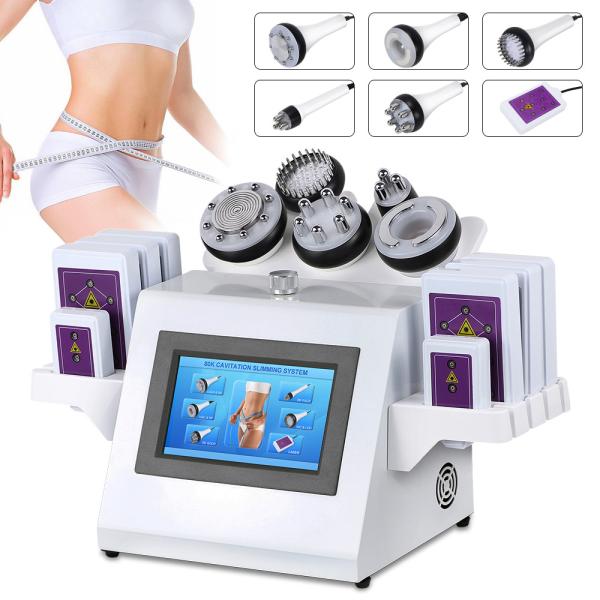 Multi Polar RF 1.2MHZ RF Roller Vacuum Cavitation Machine 360 Rolling