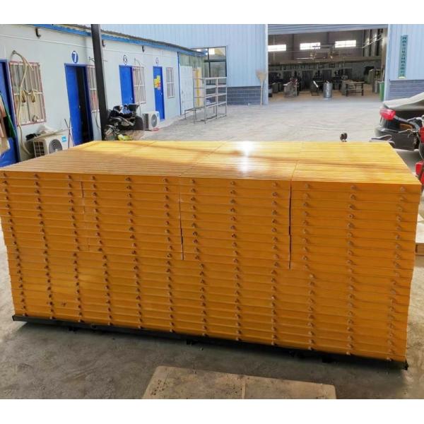 Anti-Slip GFRP FRP Trench Grate with Technique Pultruded Fiberglass Panel