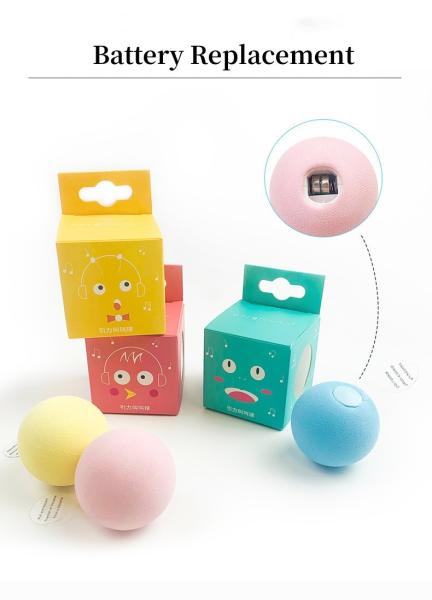 Pet Toys Interactive Pet Chew Eva And Plush Squeaky Balls For Cats