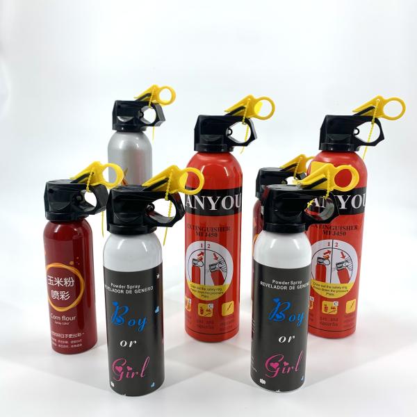 Chinese Year Gender Reveal Hot Spot Fire Extinguisher with Vibrant Smoke Effect