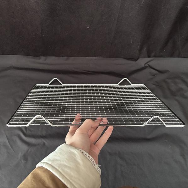 Cooling Rack Stainless Steel 304 Thick Wire Welded Metal Barbecue Trays Oven Grill