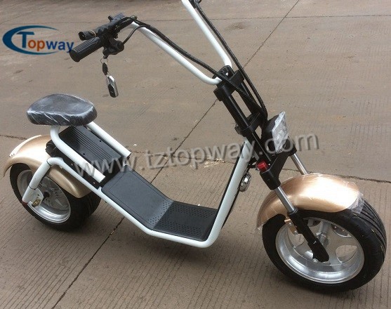 2017 popular electric scooter with big wheels fashion citycoco