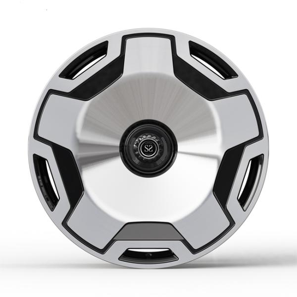 Staggered Size 9.5X22 11.5X22 Monoblock Forged Wheels for Mercedes Benz GlS 600 Gloss Black Machined Face Rims