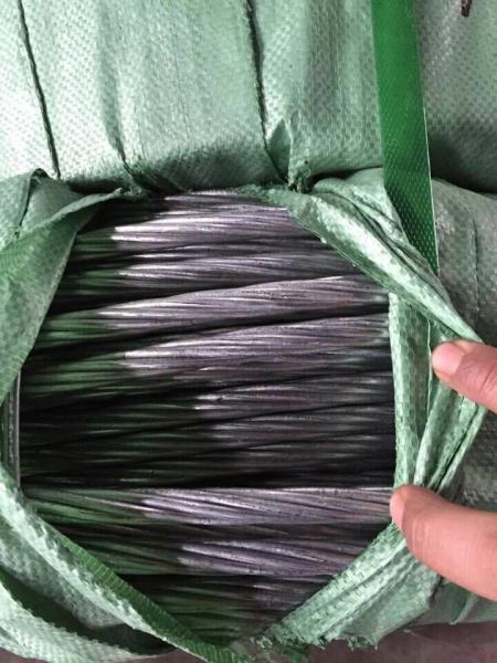 Fio galvanizado mergulhado quente da estada, cabo de fio do indivíduo para acessórios aéreos do sem saída