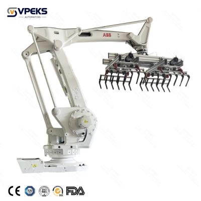 High Speed Robotic Palletizer Machine Automated Pallet Stacker