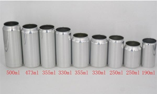 Custom Metal Aluminum Beverage Can Carbonated Water Juice Cans With Lids