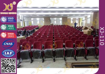 Newly University Project Long Usage Theatre Seating Chairs With Row / Seat Number