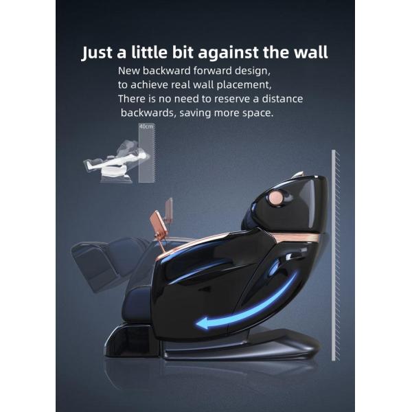 Full Body Electric Massage Chair Adjustable Height Salon Furniture Multifunctional Bed Relax Recliner