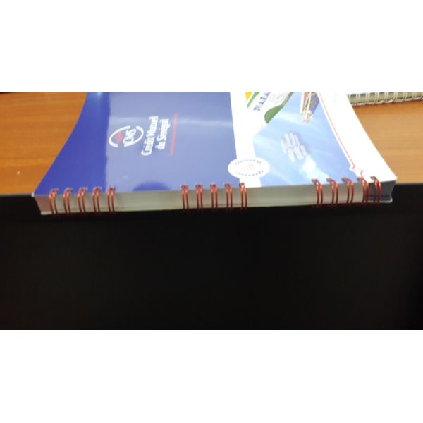 Automatic Notebook Binding Machine with Max Punching Paper 430x350mm Min Punching Paper 145x100mm and 3mm Thickness Layers