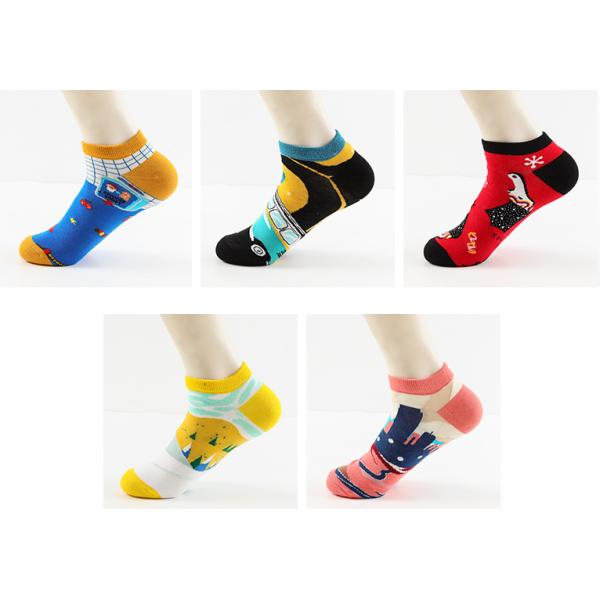 Colorful Ankle Custom Sports Socks Fashion Sport Sock Men's Ankle Socks