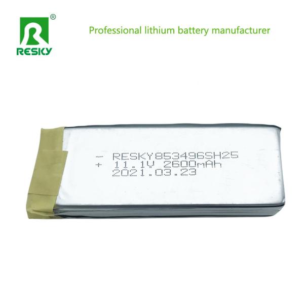 853496 RC リポ電池セル 7.4V 11.1V 2200mAh 25c リチウムポリマー電池
