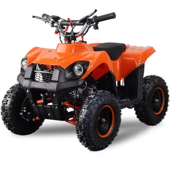 Mini Quad Bike 4 Wheels 49cc 2 Stroke Engine Pull Start Electric Start ATV Suitable