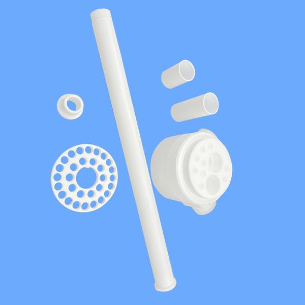 Molding Wear Resistance Pure Turning Carbon Filled CNC Plastic PTFE Parts