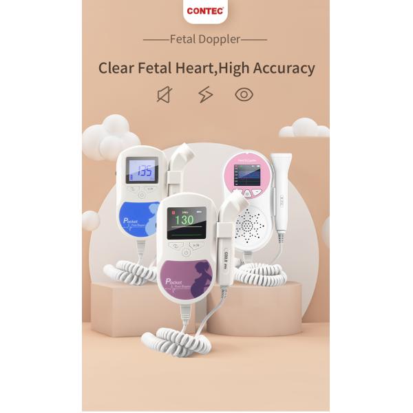 Portable Obstetrics And Gynecology Equipment Fetal Doppler For Pregnant Women