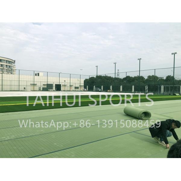Внутренние спортивные мероприятия на открытом воздухе искусственная трава ударная подушка HIC ударный тест безопасности мягкий слой