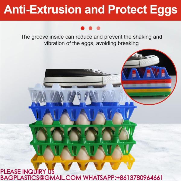 Plastic Tray And Egg Box Plastic Egg Tray For 30 Holes Egg Plastic Tray Plastic Egg Racks