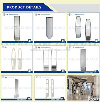 Show Case!EAS Used Clothing Security Alarm system with Sensor Gate for Clothes
