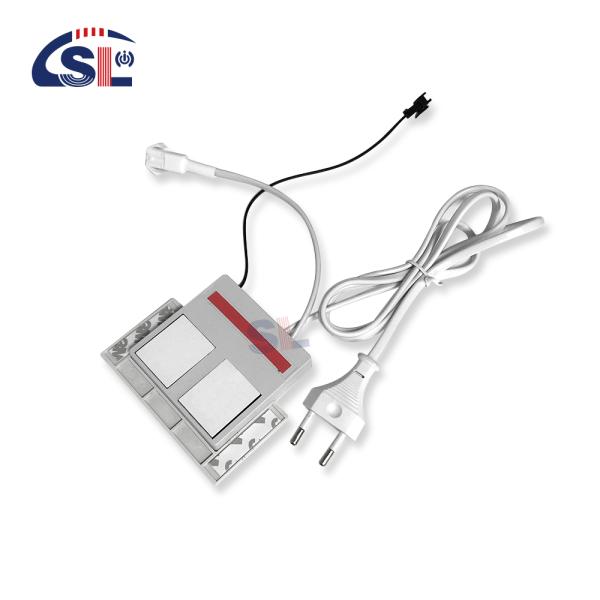 12W Small Double Keys Dimmer Touch Sensor Switch for Bathroom Mirror Defogger Max. 1A