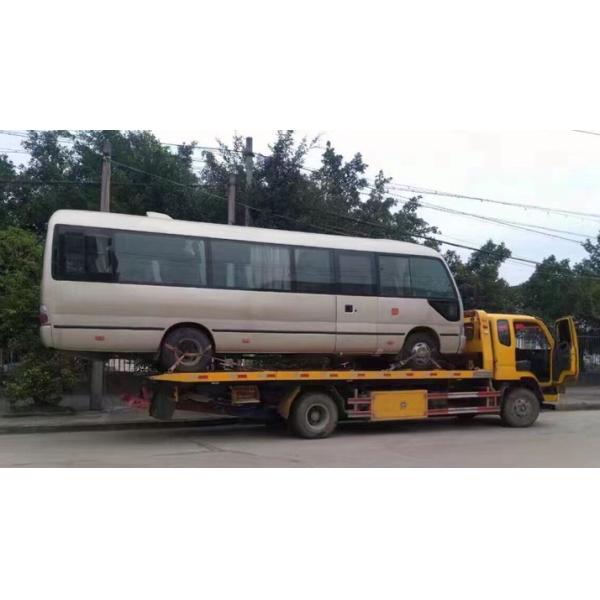 Manufacturer direct sale HOWO emergency car carrier slide bed tow truck flatbed recovery road rescue truck for sale