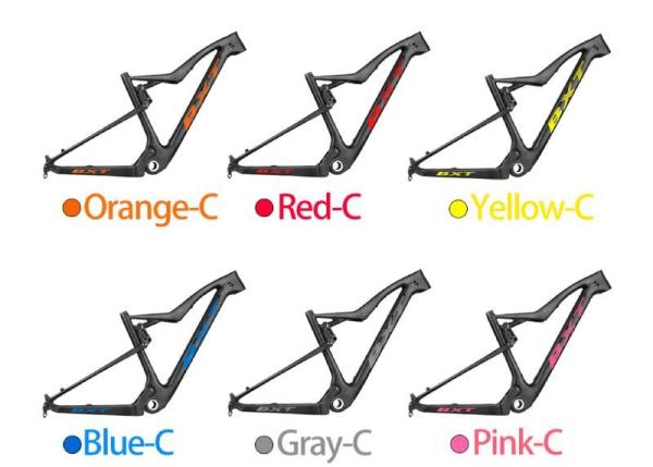 29 Full Suspension Carbon Frames MTB Boost Custom Mountain Bike Frame